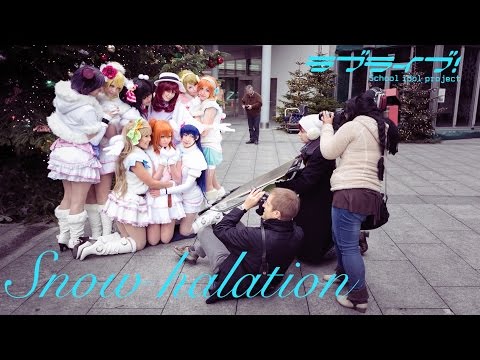 [BTS] Love Live - Snow halation / photo shooting behind the scenes #frostlive