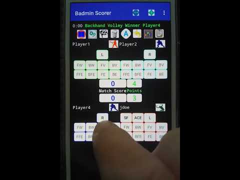 Badminton Match ScorerPro video thumbnail