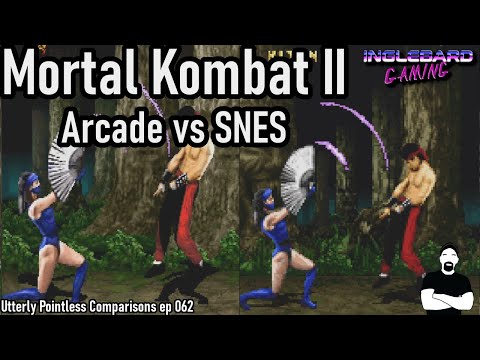 Mortal Kombat II Arcade vs SNES