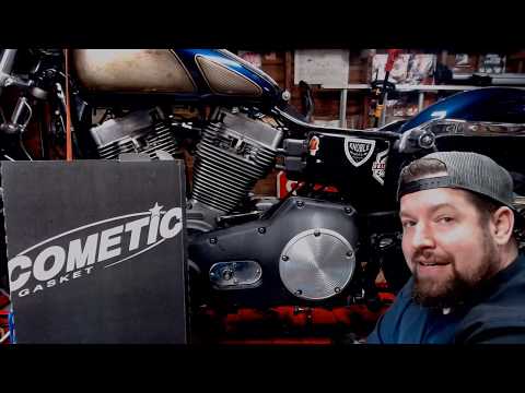 Review and Install of the Cometic Gasket for The Harley Primary Cover.