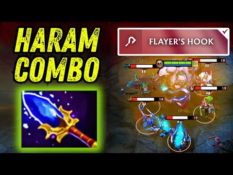 First Item Aghanim's Scepter 🔥🔥🔥 AOE Damage Burn all Enemy 🔥 Pudge Dota 2