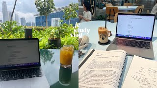 d-45 TO A LEVELS | prelims exam study vlog, working on a level coursework