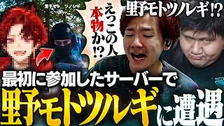 最初に参加したサーバーで里予モトツノレギに遭遇するらっしゃー【WARDOGS/biju/らっしゃー】