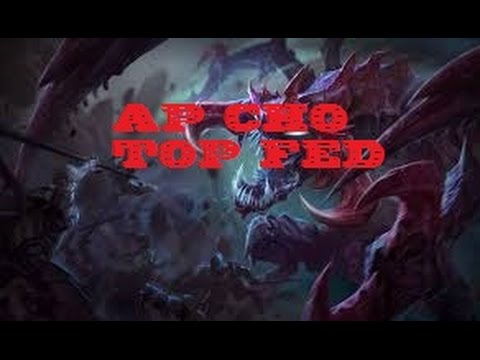 Cho Gath Top League Of Legends S5 Vs  Sion