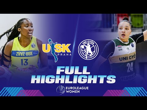 ZVVZ USK Praha v Serco UNI Gyor | Full Game Highlights | EuroLeague Women 2023-24