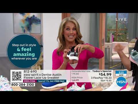 HSN | Easy Spirit X Denise Austin Footwear Premiere 01.05.2023 - 12 AM
