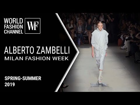 ALBERTO ZAMBELLI spring-summer 2019 Milan Fashion Week