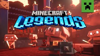 Красивый трейлер с игровым процессом будущей стратегии Minecraft Legends