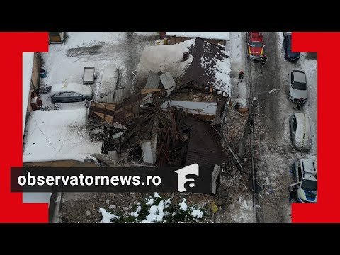 O pungă de gaz migratoare ar fi dus la explozia din sediul de poliție din Lugoj