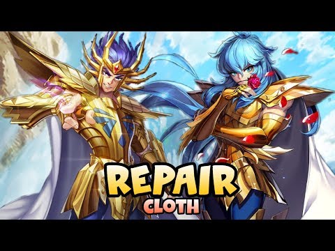 Beautiful Rose Pisces Aphrodite and Hell Commander Cancer Deathmask Repair! - Saint Seiya Awakening