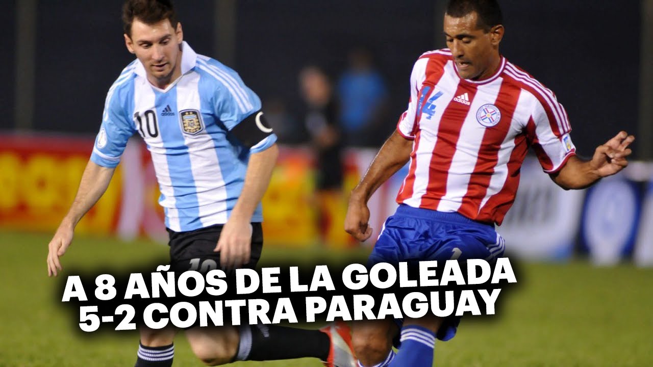 EL ÚLTIMO TRIUNFO DE LA SELECCIÓN EN PARAGUAY🔥EL 5-2 QUE CLASIFICÓ A LA ARGENTINA A BRASIL 2014💣