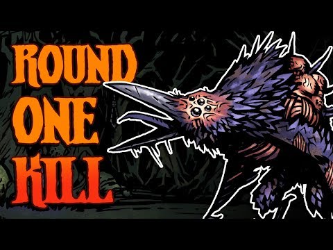 E5 Plays Darkest Dungeon - Round One Shrieker Kill!