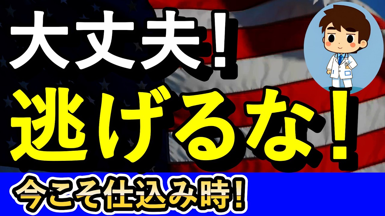 大丈夫です！V字回復します！【NASDAQ100・FANG+】