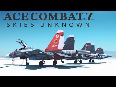 ACE COMBAT 7: SKIES UNKNOWN - SALTY LAKE - CUTSCENE MOVIE (PS4)