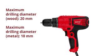 Corded drill DR 1023-1 WORTEX LX
