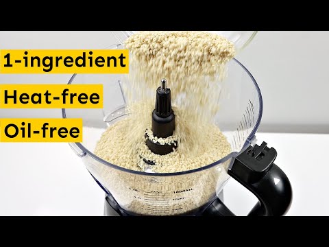 How to Make the Best Tahini Recipe in 4 Simple Steps | HOW TO MAKE TAHINI | HOMEMADE TAHINI