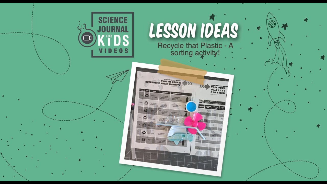 Recycling plastic: hands-on activity + readings for science class, teaching tips, lesson ideas