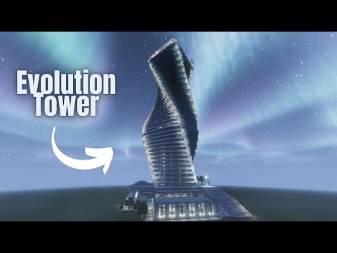 Minecraft: Evolution Tower [Twisted Skyscraper Tutorial Part 1]