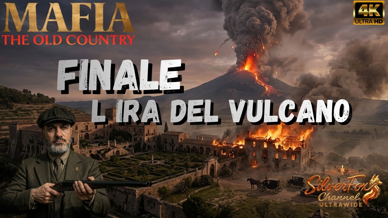 MAFIA THE OLD COUNTRY - FINALE - L IRA DEL VULCANO - GAMEPLAY ITA - PC - PS5 - ULTRAWIDE - 21:9 - 4K