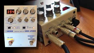 Video thumbnail for BOSS: DD-200 Digital Delay. A cruise through the delay types. by Brett Kingman