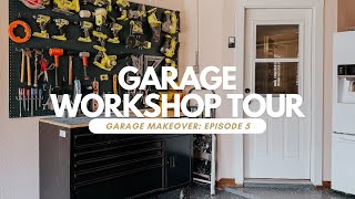 Garage Woodshop Tour 2025 - FULL TOUR {The Reveal of my Garage Workshop!}