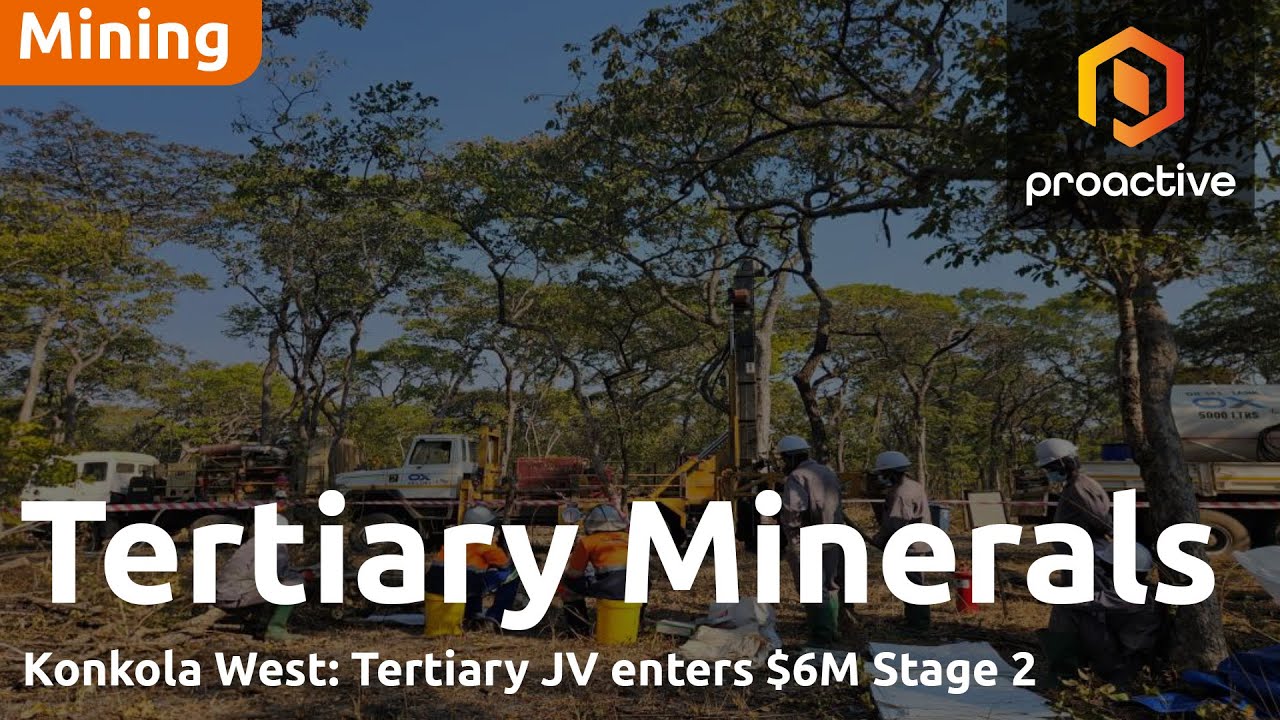 Tertiary Minerals MD on KoBold advancing to Stage 2 exploration at Konkola West