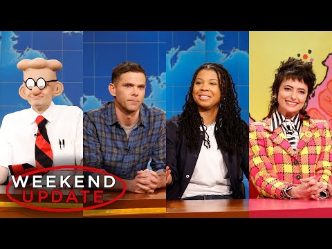 Weekend Update ft. Michael Longfellow, Mikey Day, Punkie Johnson and Sarah Sherman - SNL
