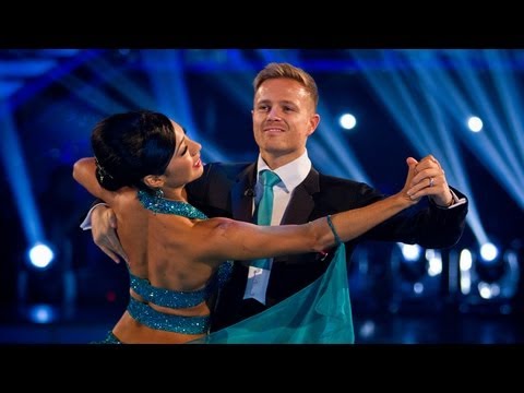 Nicky Byrne & Karen Foxtrot to 'The Best Is Yet To Come' - Strictly Come Dancing 2012 - BBC
