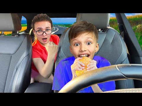 WE PRANK MOM👩 in the CAR🚗/ Albert FULGER👆