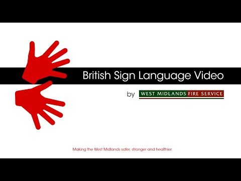 How to Sign Safe in BSL