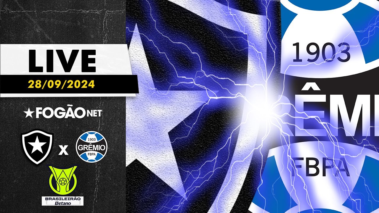 LIVE | Pré-jogo de Botafogo x Grêmio pela 28ª rodada do Campeonato Brasileiro 2024
