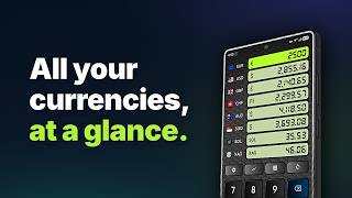 Multi Currency Converter — 20 currencies at once, offline, with a calculator