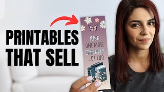 Create Printable Bookmarks to Sell on Etsy (FULL TUTORIAL)