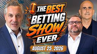 Best Betting Show Ever | Tuesday's Sharpest Action, MLB Picks, CFB Week 0 & More!