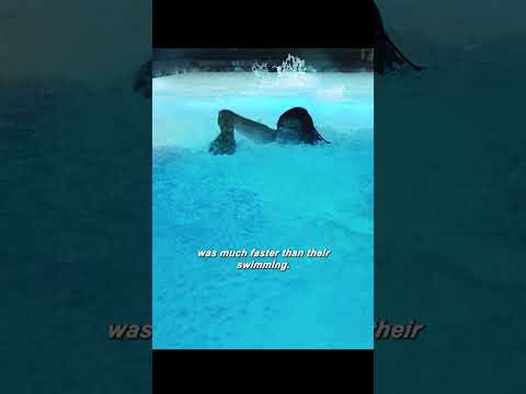 The girl was ready to strip down for a swim, but was surprised to find the pool freezing fast