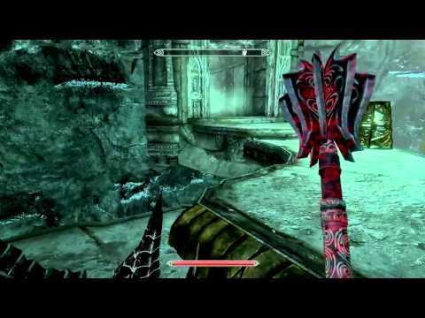 119. Let's Play Skyrim (The Elder Scrolls V Orc Gameplay) - The Deep Ruins