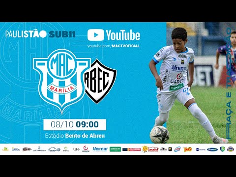 Marília x Rio Branco - Campeonato Paulista Sub-11 - Rodada 20
