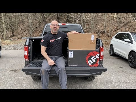 2018 Ford F150 AFE Magnum Force Intake/Quantum Scoop Install