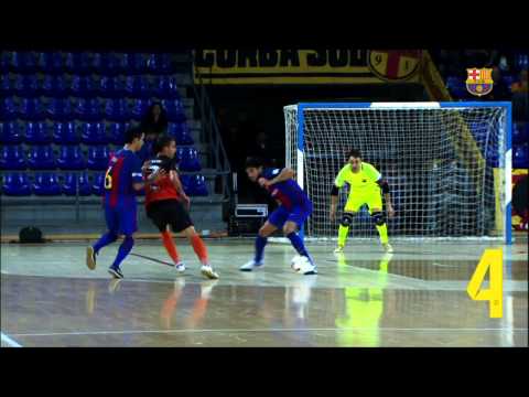 FCB Futsal: Best saves November 2016/2017