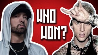 Who Won Between Eminem and Machine Gun Kelly?