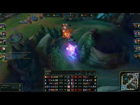 Seraphine and Rell Bottom Lane vs Varus and Lulu, Zaun Clash Day 2, Game 1