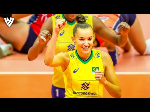 Most BRILLIANT Spikes by Gabi! | OQT 2019 | Highlights Volleyball World