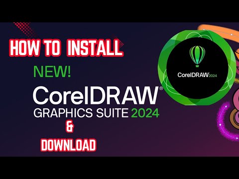How to install COREL DRAW 2024 | Download corel draw 2024