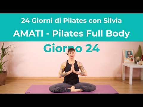 24 Days of Pilates with Silvia - Day 24 - LOVE YOURSELF - Full Body Pilates 💙