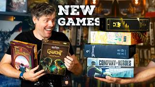 10 Board Games We Just Got ( Unboxing )
