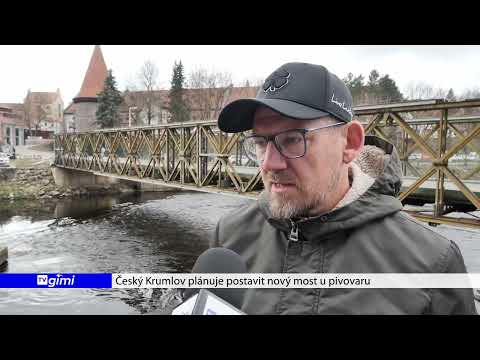 Město připravuje nový most u pivovaru, náhled videosekvence