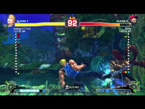 Fujino [Akuma] vs kawagu111chi [Cody] SSF4 Japanese Online Ranked Matches - TRUE HIGH-DEF