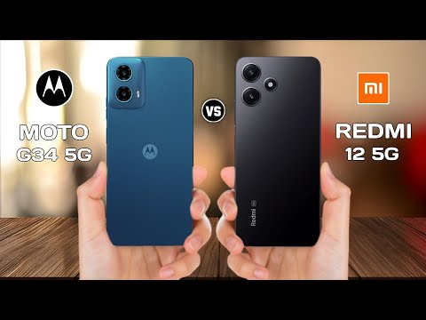 Moto G34 5G Vs Redmi 12 5G ⚡ Full Comparision