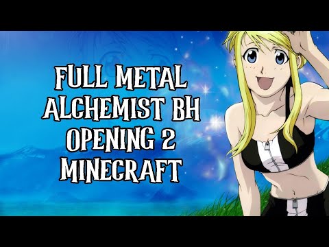 Sam MinecraftSongs - Fullmetal Alchemist Brotherhood Opening 2 - Hologram Minecraft Block Song
