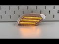 LED dynamické smerovky - oranžové Jeep Wrangler JL (2018->) - Video Youtube